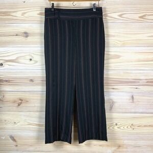 Vtg 90s A.BYER Pants Women 11 Wide Leg Pink Stripe Career Office Siren Corpcore